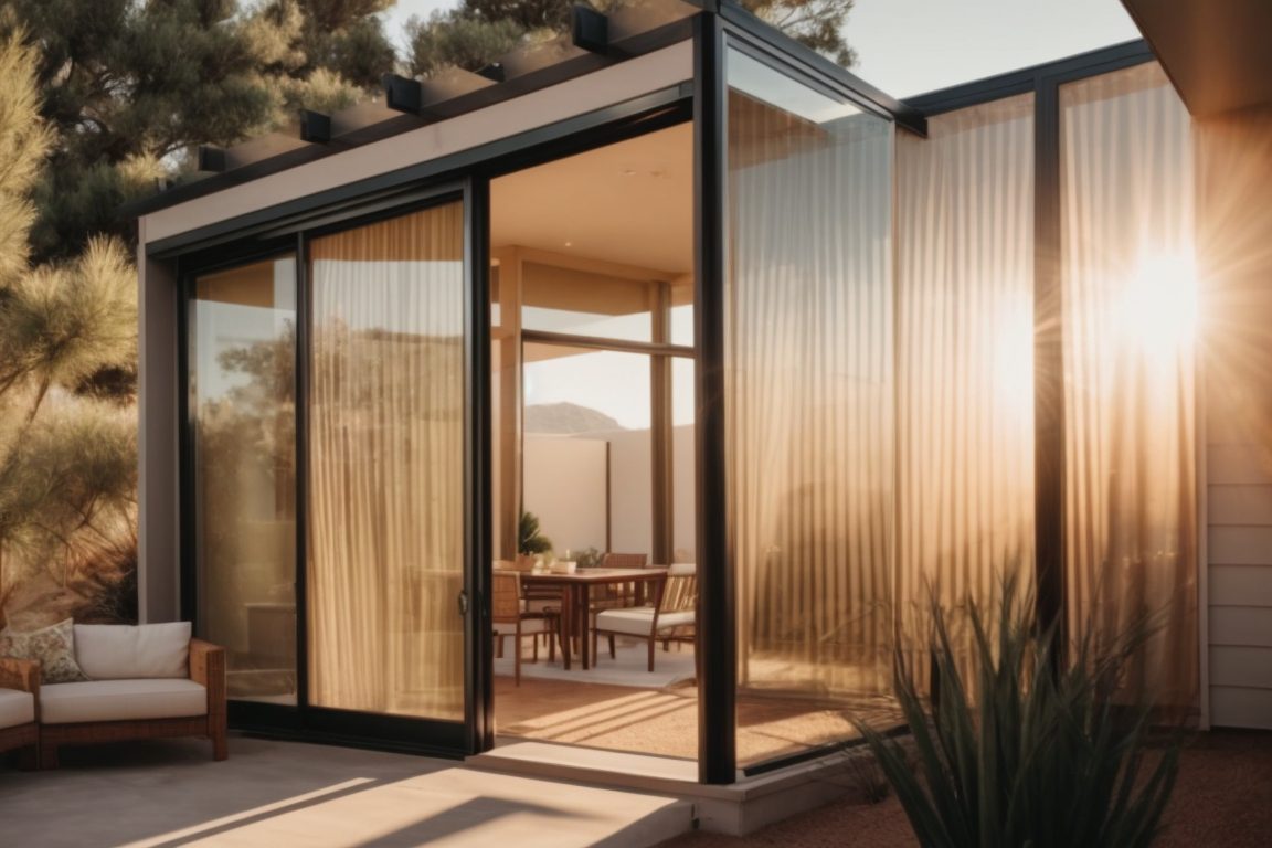 Phoenix home with window film installation to combat scorching sun